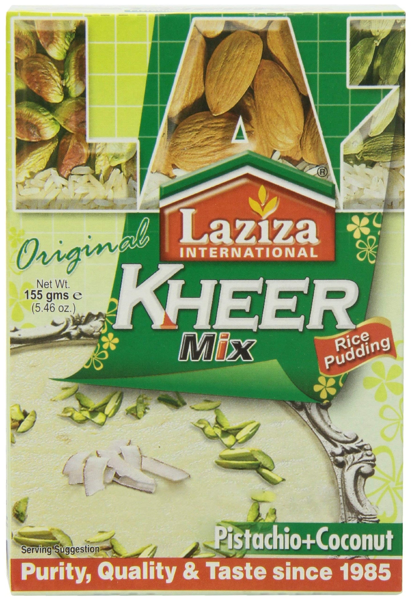 Laziza Kheer Mix- Pistachio-coconut 155 gms