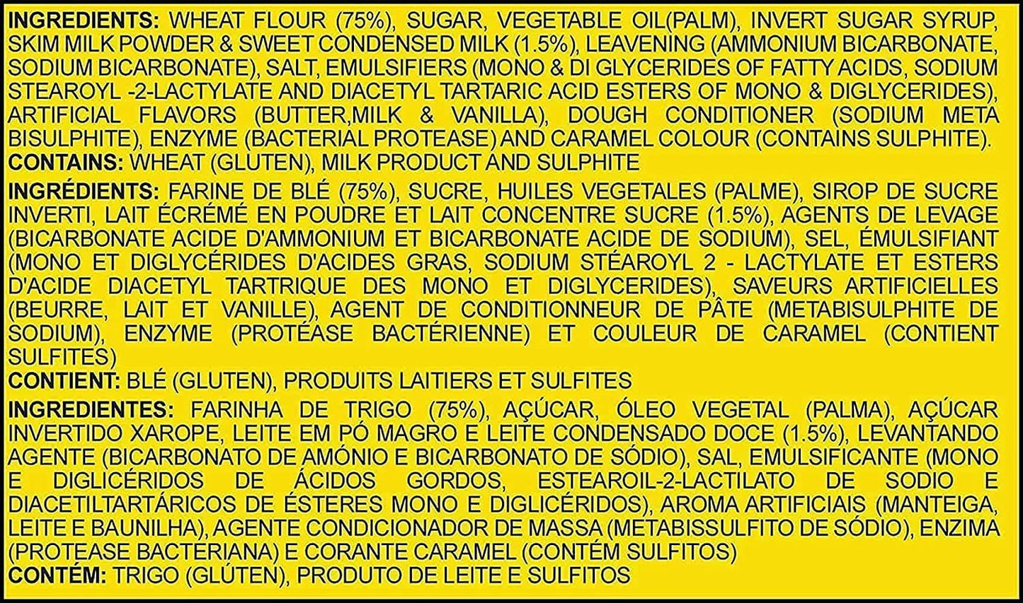Britannia Marie Gold Cookies 21.16oz (600g) - Biscuits Pour l'heure du th - Crispy Tea Time Snack - Delicious Grocery Cookies - Suitable for Vegetarians (Pack of 2)