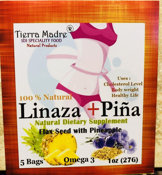 TIERRA MADRE LINAZA PIA -Flax Seed Tea 2 Pack