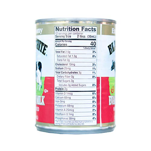 Black & White Extra Creamy Evaporated Milk 12 fl. oz, 4 Pack