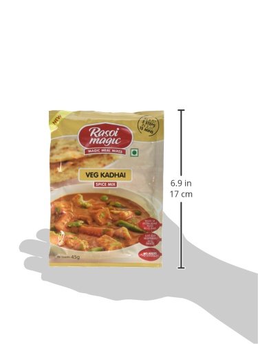 Rasoi Magic Spice Mix- Veg Kadhai 45 gms - Rasoi Magic Mix