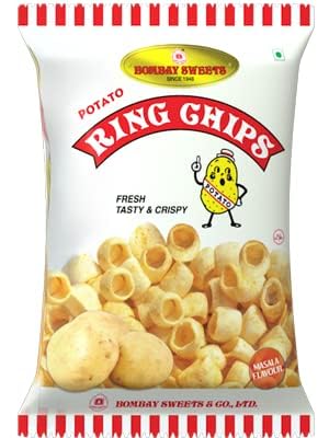 Bombay Sweets Potato Ring Chips (Pack of 10)