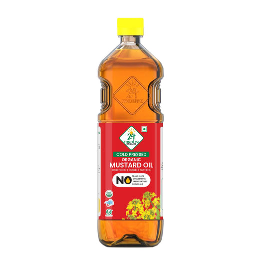 24 Mantra Organic Mustard Oil 1 Litre