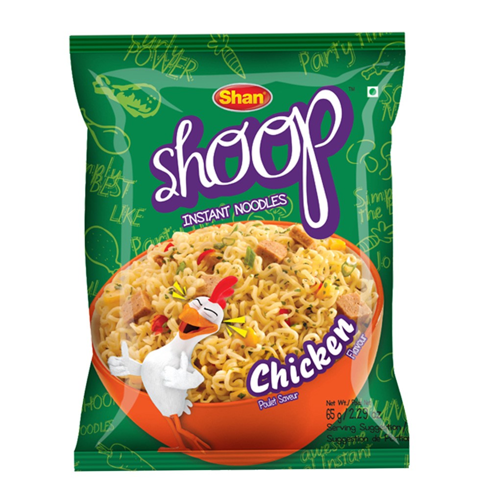 SHOOP - Chicken flavour instant noodles 65 gms