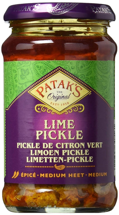 Patak's Lime Pickle Medium 10 oz