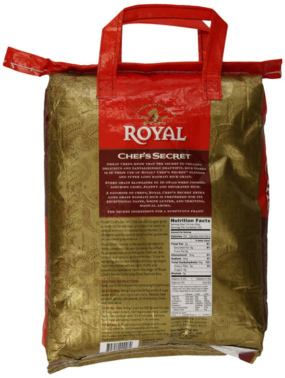 Royal Chef's Secret Xtra Long Grain Basmati Rice 10 lb