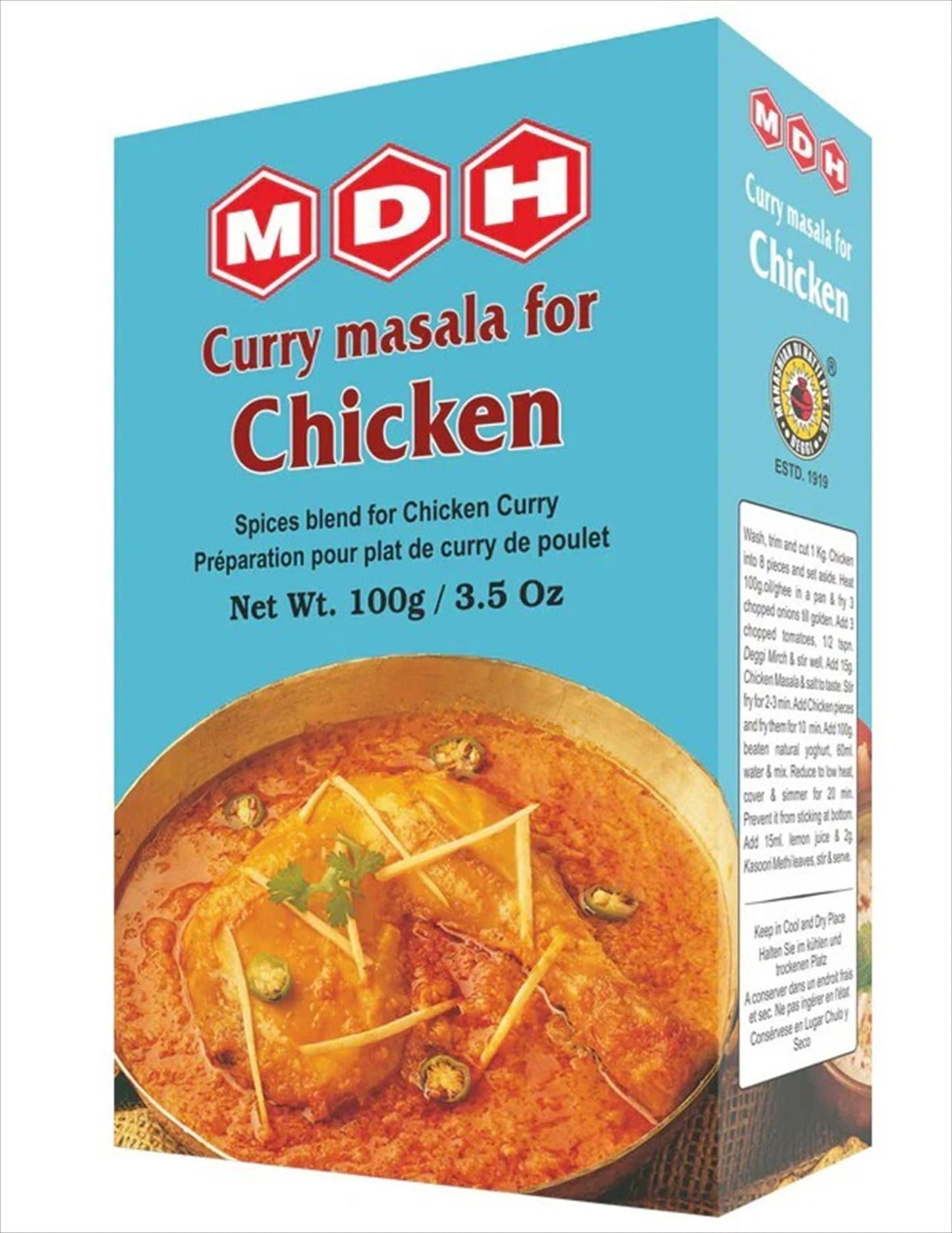 MDH Curry Masala for Chicken 100 gms