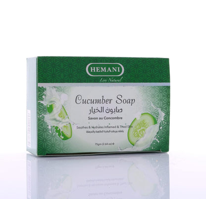 Hemani Cucumber Soap 75g - Bar Soap