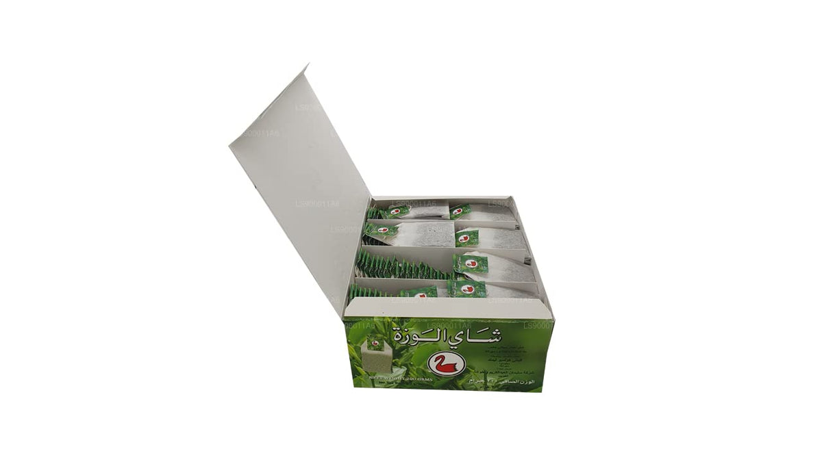 Alwazah green tea, 100-bag box, 200-g