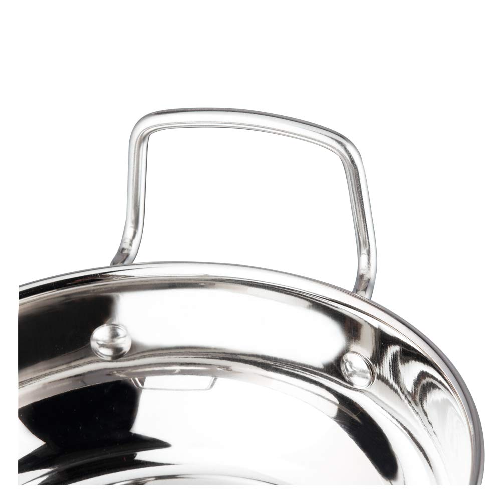 Vinod Kadai St. Steel with lid 20 cms 2 Litres - Food / Masala / Dal