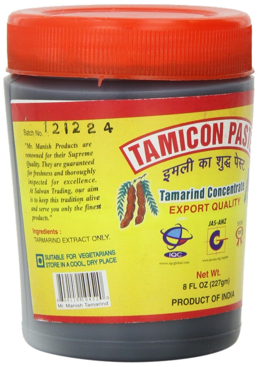 Tamicon Tamarind Paste, 8-Ounce Unit (Pack of 6)