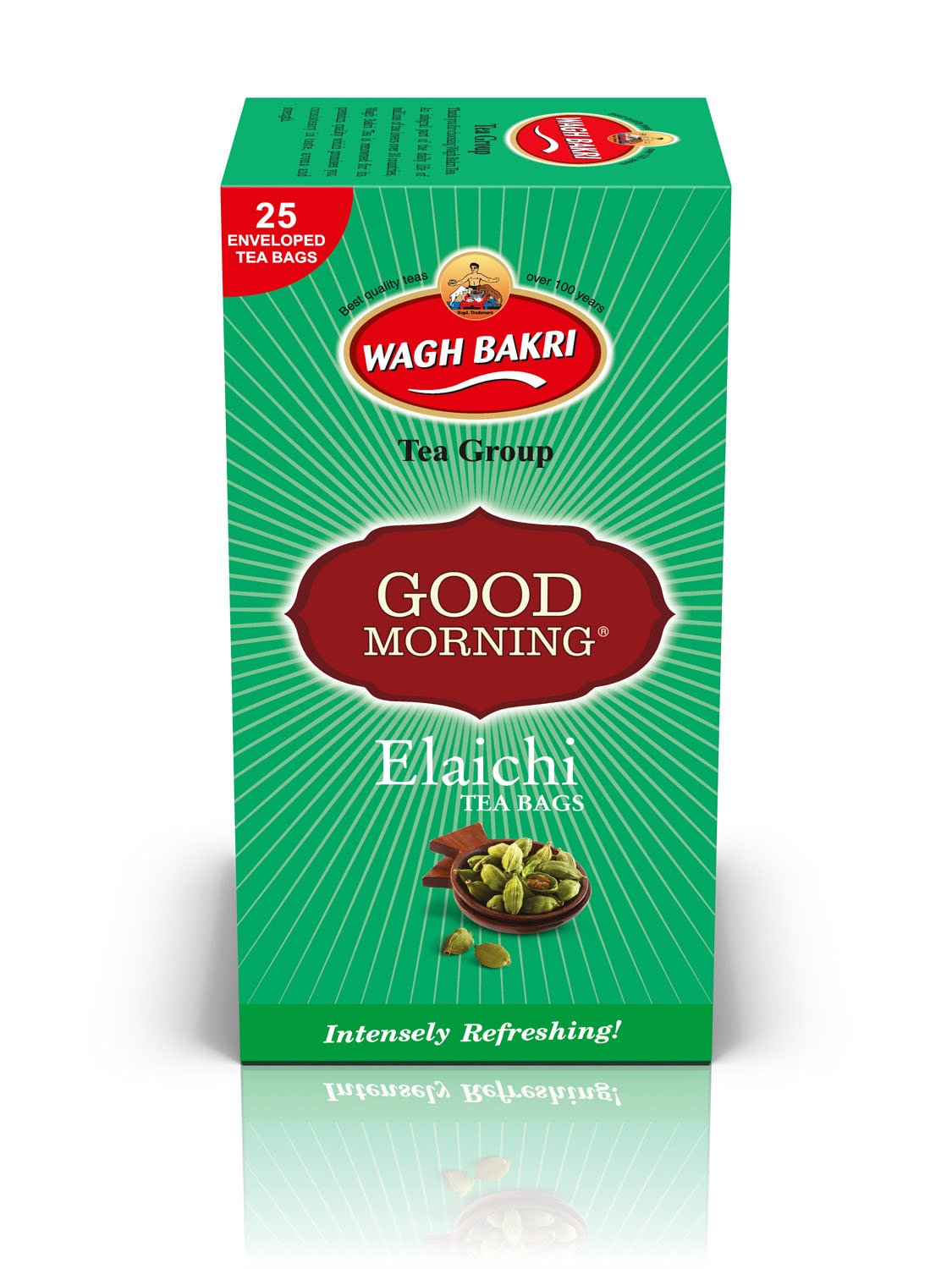 Wagh Bakri-Cardamom flavour 25 teabags