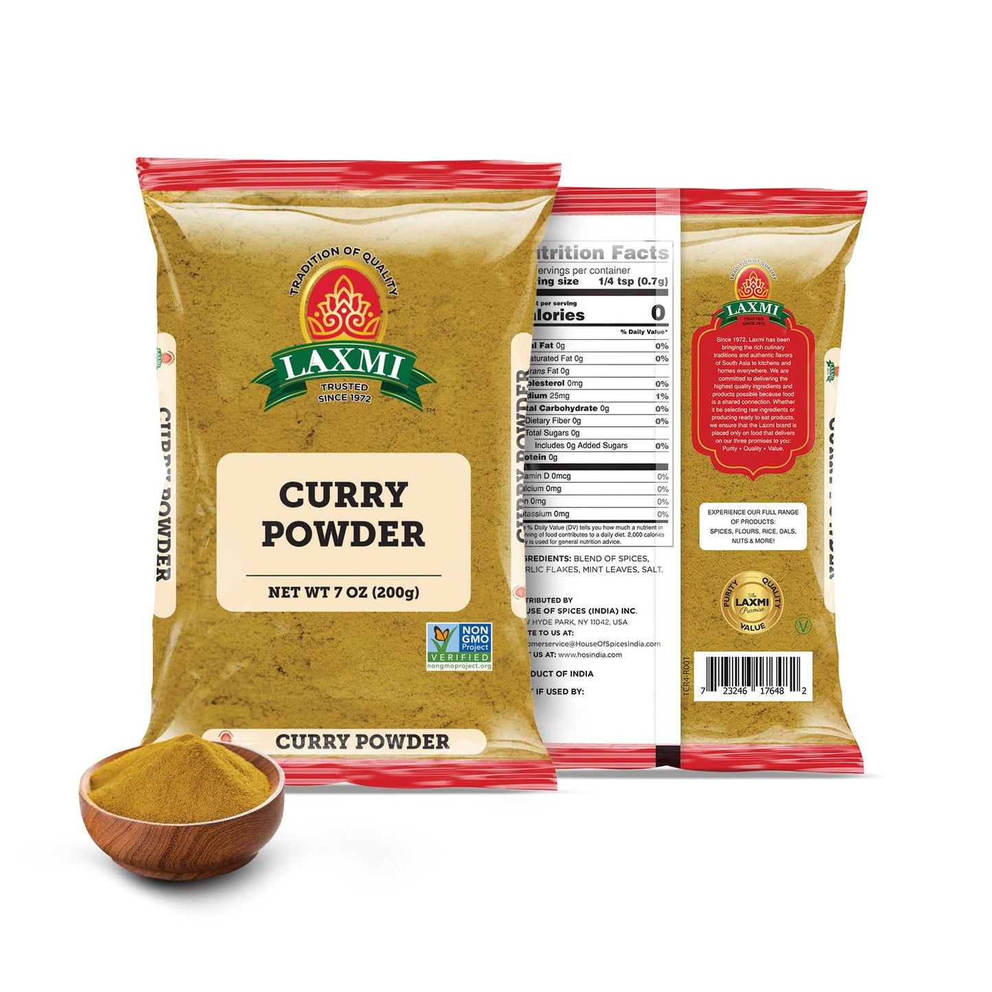 Laxmi Curry Powder 200 gms - Indian Spices