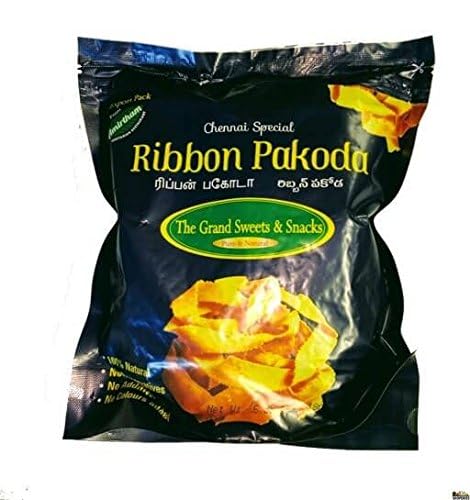 2 PKTS OF THE GRAND SWEETS & SNACKS RIBBON PAKODA