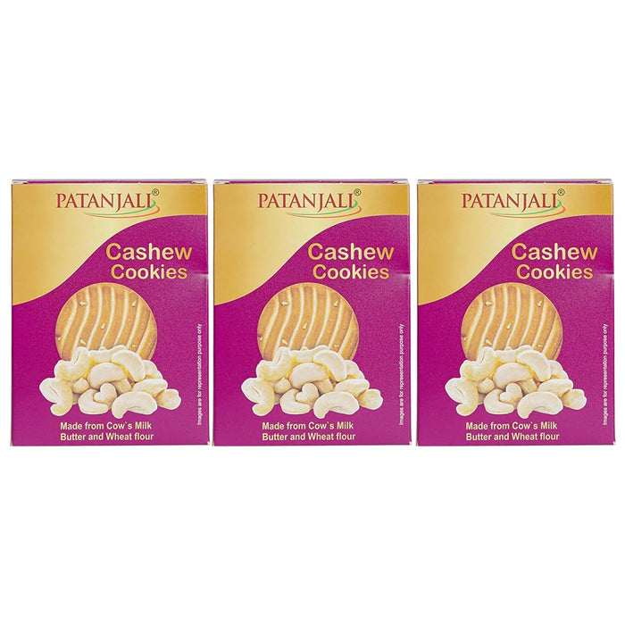 Patanjali Cashew Cookies Pack Of 3-200g