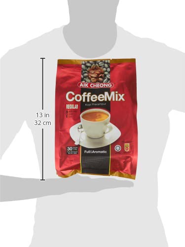 Aik Cheong Instant 3 in 1 Coffee Mix Campuran Minuman Kopi 600g. (20g.x30 Sachets)