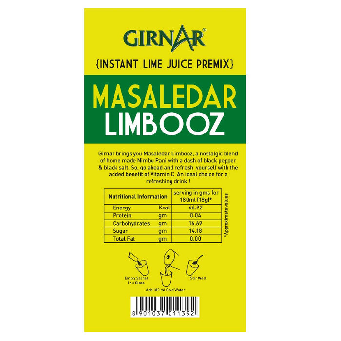 Girnar Masaledar Limbooz 180G