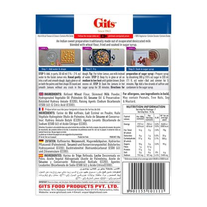 Gits Gulab Jamun dry mix 100 gms