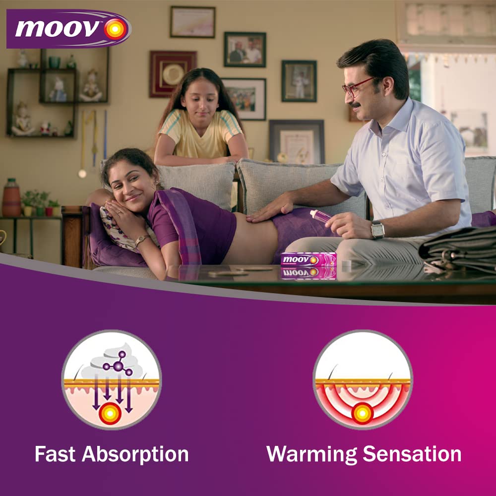 MOOV Pain Relief Spray 80 Gram - Ayurveda & Vitamins