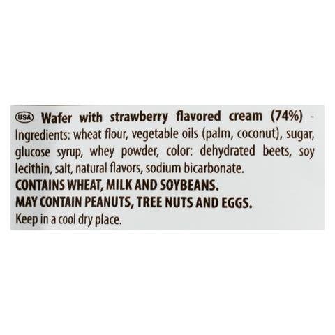 Gastone Lago Party Wafers Cookies With Strawberry Cream Filling 8.82 oz, 250g (Pack of 2) (Strawberry, 2-Pack)