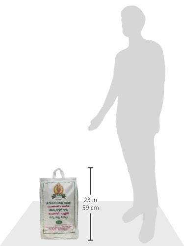 Laxmi Ponni Raw Rice 20 lbs - Basmati Rice