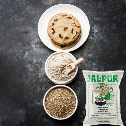 Jalpur Bajri Flour 4.4 lbs - Food / Masala / Dal
