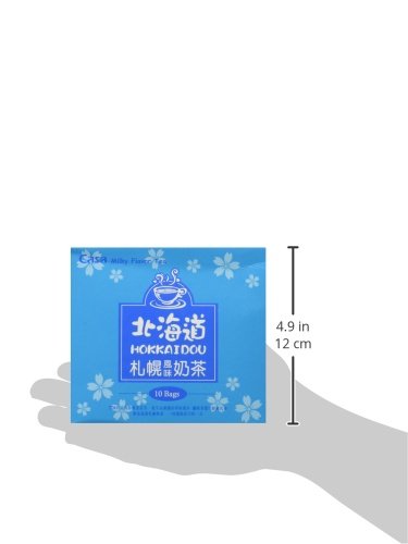 Casa Milky Flavor Tea, Hokkaidou Sapporo, 10-count Boxes (Pack of 1)