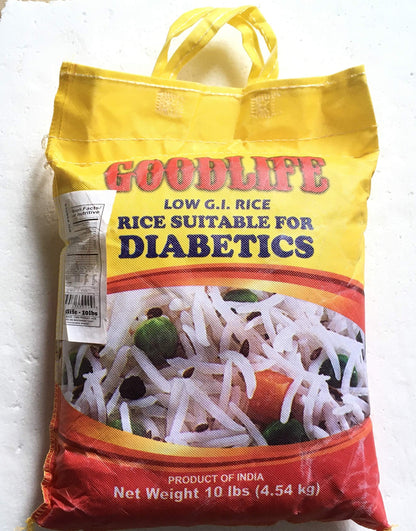 Good Life Low G. I. Rice Suitable for Diabetics - 10 Pound