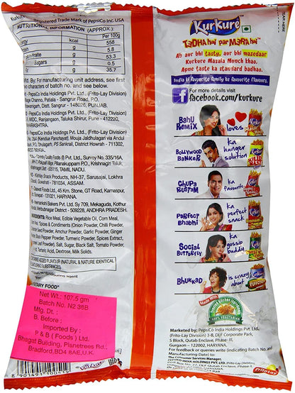 Kurkure Masala Munch 90 gms - Indian Snack
