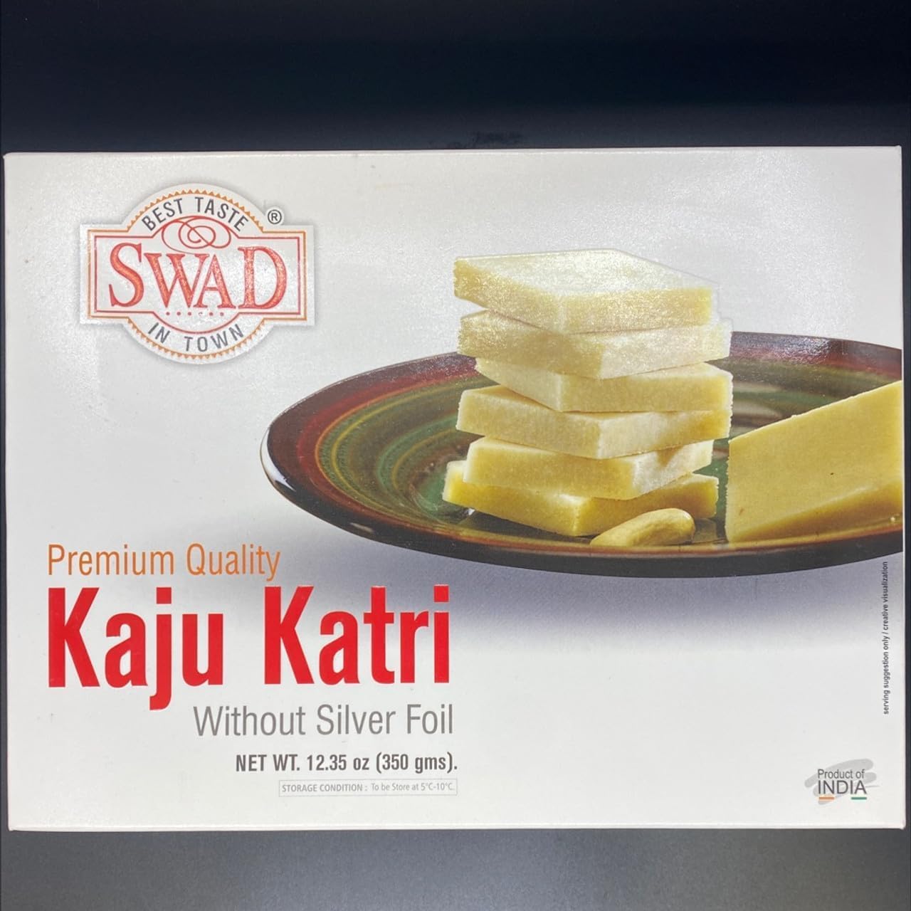 Swad Kaju Katri 350gm