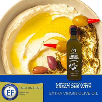 Eastern Feast - Lebanese Extra Virgin Olive Oil, 1 L (33.8 fl oz)