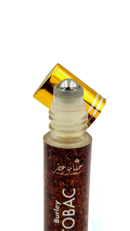 Burley TOBAC 10 ml Natural Perfume Oil Roll On Attar Oil Tobacco Scent Made in Dubai UAE