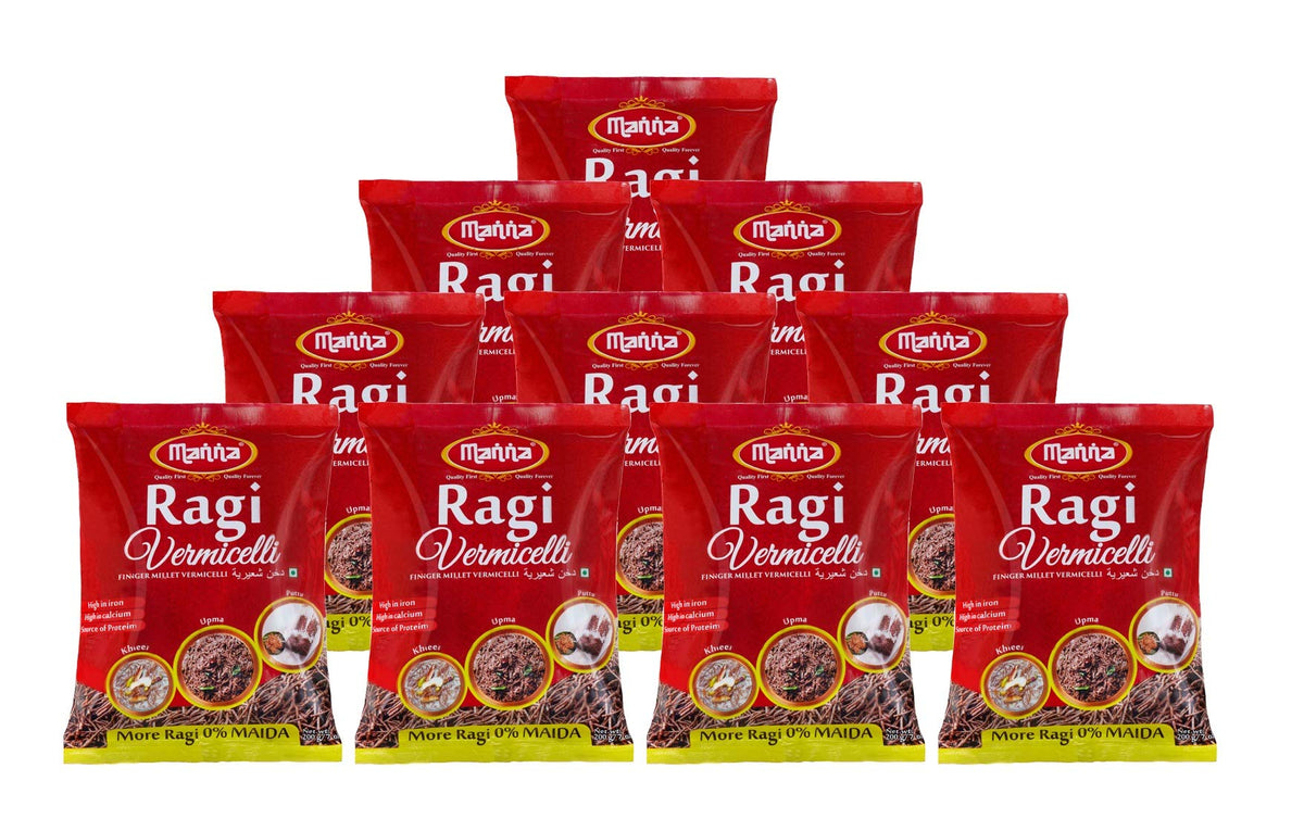 Manna Ragi Vermicelli Noodles (Semia) (1.8 Kg)