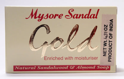 Mysore Sandal Gold Soap (125g) (3-Pack)