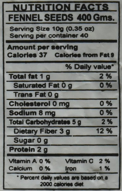 Swad Fennel Seeds 14 Oz - Food / Masala / Dal