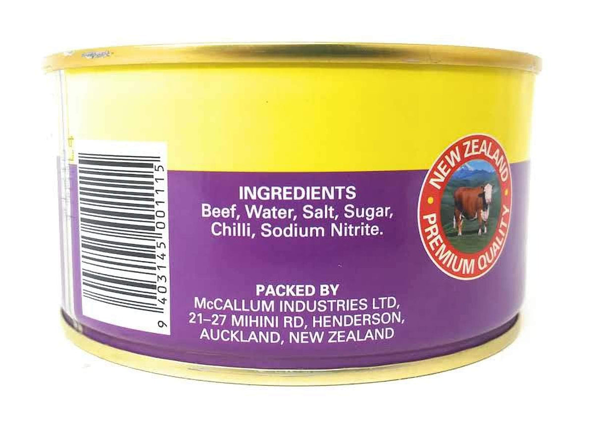 Palm Corned Beef Chilli Flavored with Juices 326g, 2 Pack
