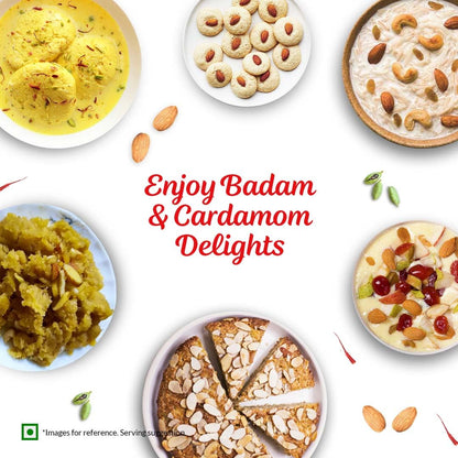 MTR- Badam drink mix with real almond bits and real saffron 200 gms - Fruit Juice