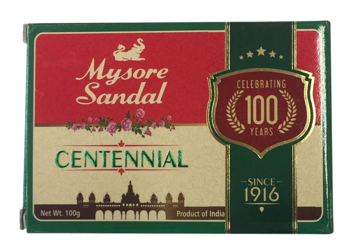 MYSORE SANDAL Centennial Soap, 100G