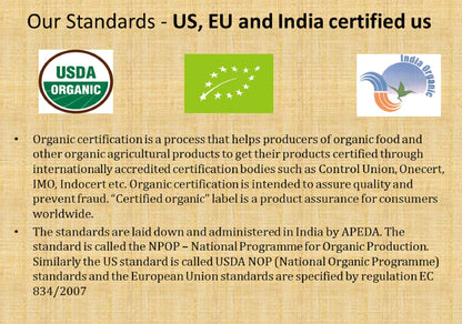 Organic Sambar Powder USDA Certified Organic EU Certified Organic Pesticides Free Adulteration Free Sodium Free - 10 Oz - 24 Mantra Organic