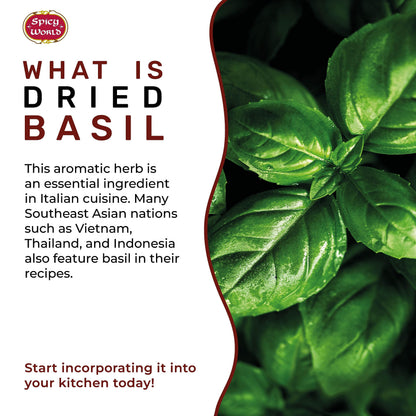 Spice World Basil Leaves 100 Gms - Ayurveda & Vitamins