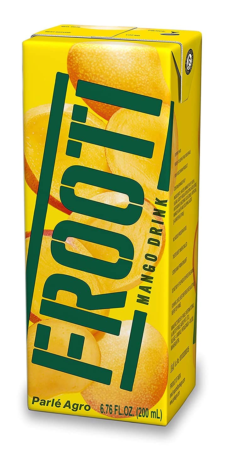 Parle Frooti Mango Drink 200ml - Pack of 27