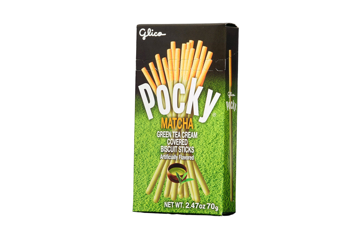 Pocky Biscuit Stick, Matcha Green Tea, 2.47 Ounce (Pack of 10)
