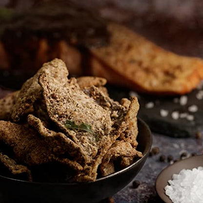 IRVINS Salted Egg Black Pepper Salmon Skin Chips Crisps 105g