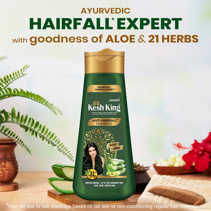 Emami Kesh Kingh Scalp and hair medicine anti - hairfall shampoo- 340ml