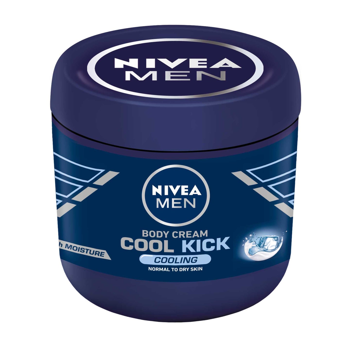 Nivea Men Cool Kick Body Cream - 13.5 Fl Oz / 400 mL