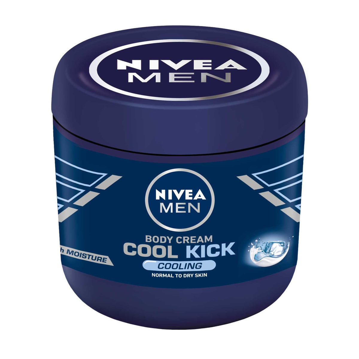 Nivea Men Cool Kick Body Cream - 13.5 Fl Oz / 400 mL
