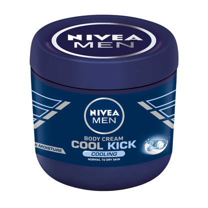 Nivea Men Cool Kick Body Cream - 13.5 Fl Oz / 400 mL