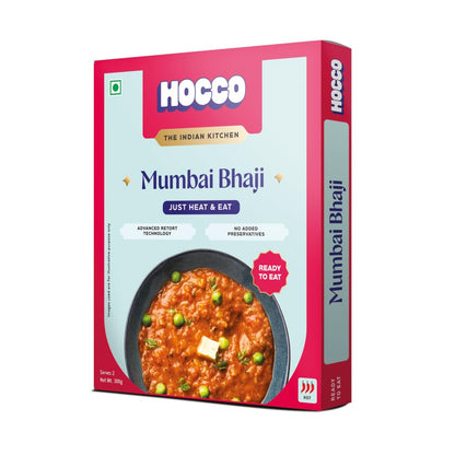 HOCCO Mumbai Bhaji Ready to Eat, 300gm (Pack of 1)
