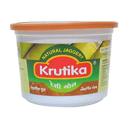 Krutika, Natural Jaggery, 900 Grams(gm)