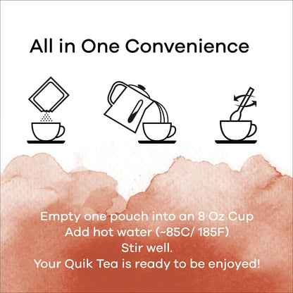 Quik Caf Unsweetened Madras Coffee - 10 Count - Indian Tea